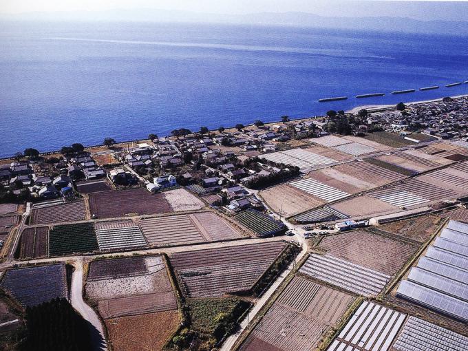 重田遺跡遠景