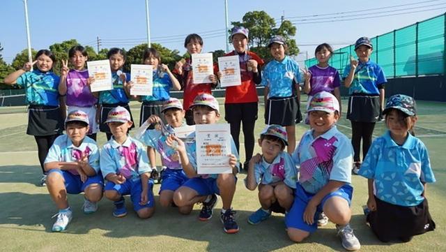 垂水キッズソフトテニススポーツ少年団鹿児島県大会で大活躍！