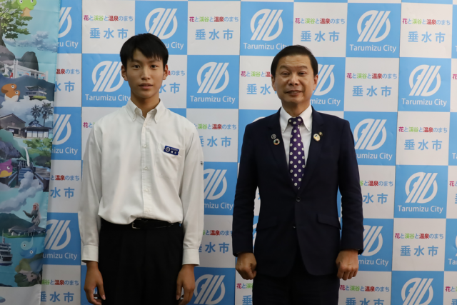 橋元侃太郎さん中学バレーボール男子県代表へ