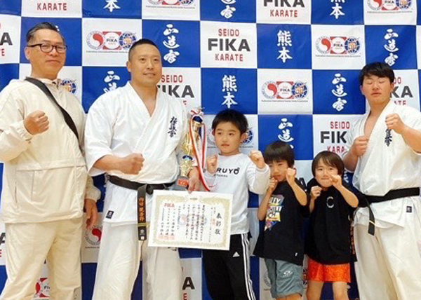 極真会館若獅子会垂水川南道場のメンバーが大活躍