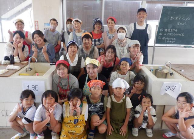 夏の親子料理教室