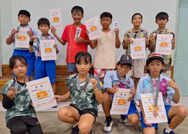 垂水キッズソフトテニススポーツ少年団が県大会で大活躍