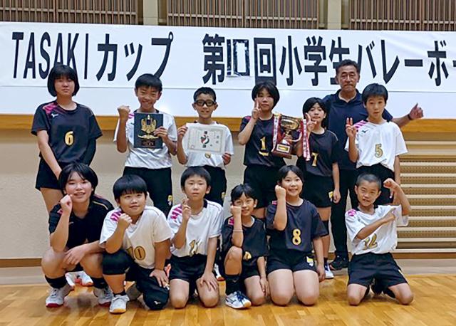 水之上小学校バレーボール少年団が大活躍