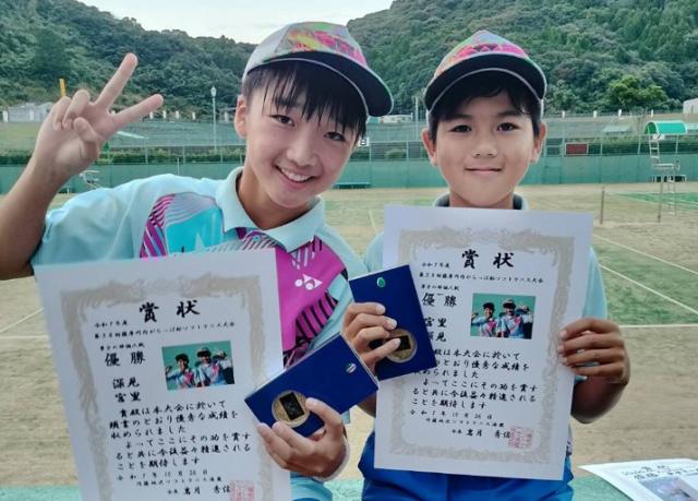 垂水キッズソフトテニススポーツ少年団が大会で活躍