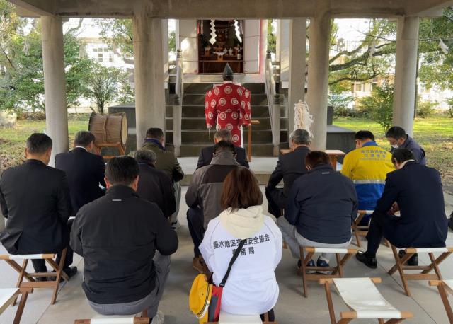 交通安全祈願祭が行われました