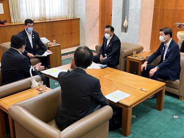 令和4年7月15日（金曜日）鹿児島県知事への要望活動2