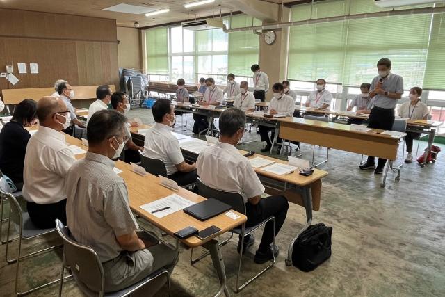 令和4年8月17日（水曜日）令和4年度垂水市と国立大学法人鹿屋体育大学との連携協議会1