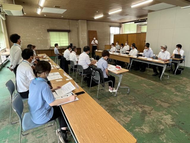 令和4年8月17日（水曜日）令和4年度垂水市と国立大学法人鹿屋体育大学との連携協議会2