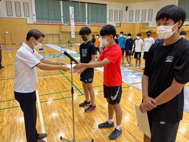 フェンシング日本代表合宿歓迎セレモニー02