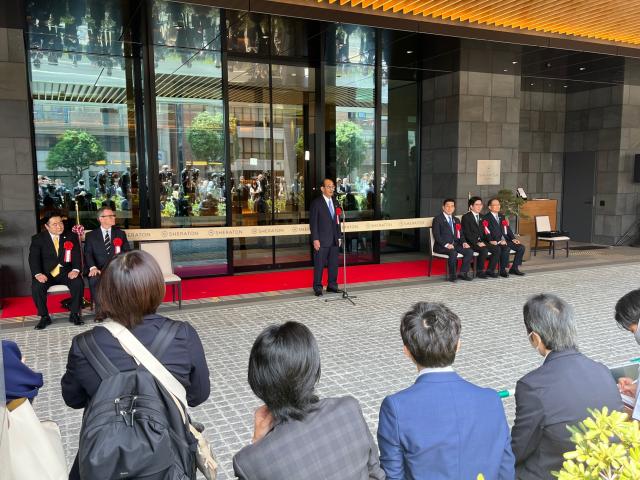 令和5年5月16日（火曜日）シェラトン鹿児島オープニングセレモニー1