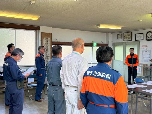 令和7年5月27日（火曜日）令和7年度垂水市総合防災訓練71