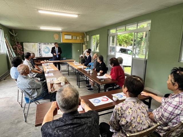 令和7年9月28日（日曜日）岳野における森山ひろし衆議院議員の国政報告会2