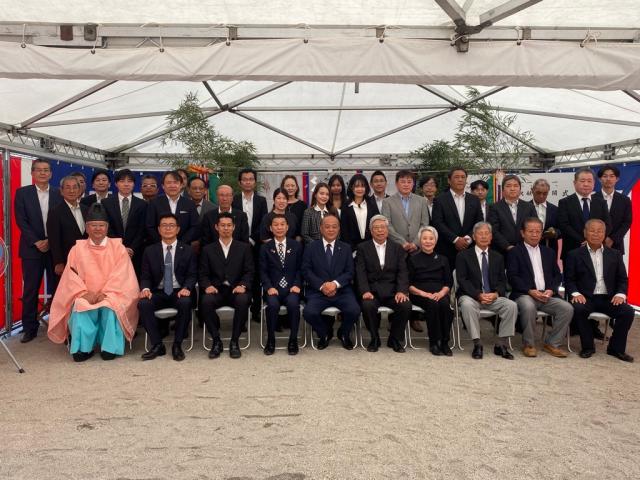 令和7年10月10日（金曜日）エスオーシー株式会社の第三工場新築工事地鎮祭3