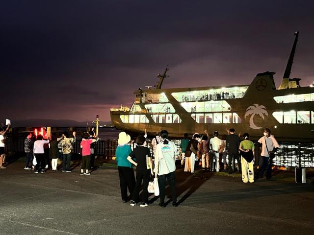 令和7年10月8日（水曜日）教育旅行開村式（滋賀県立栗東高等学校）