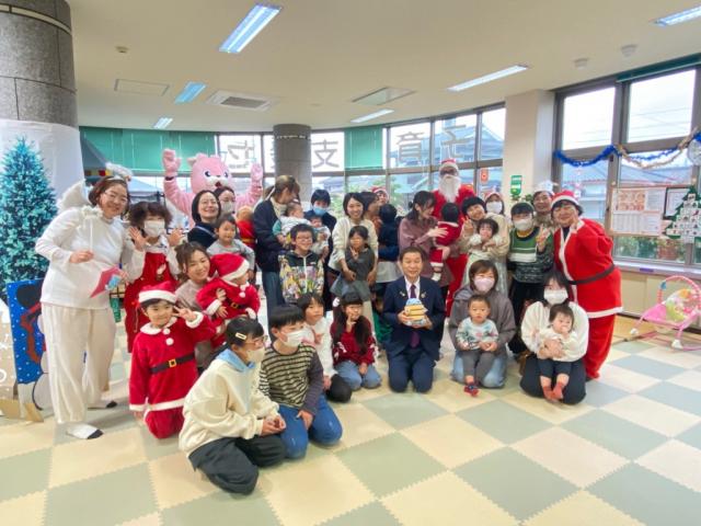 令和7年12月25日（木曜日)子育て支援センターのクリスマス会1