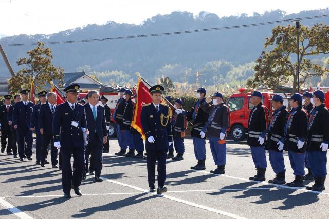 和8年1月6日（火曜日)令和8年垂水市消防出初式1