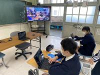 遠隔授業様子