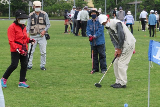 垂水市老人クラブ連合会グラウンドゴルフ大会開催！