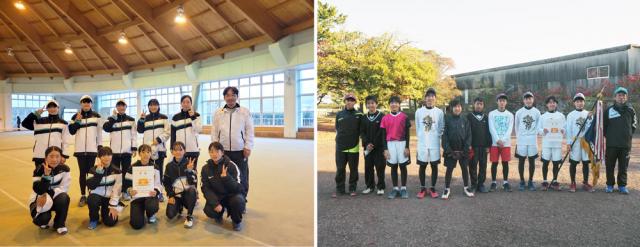 垂水中央中学校ソフトテニス部が2大会で大活躍！