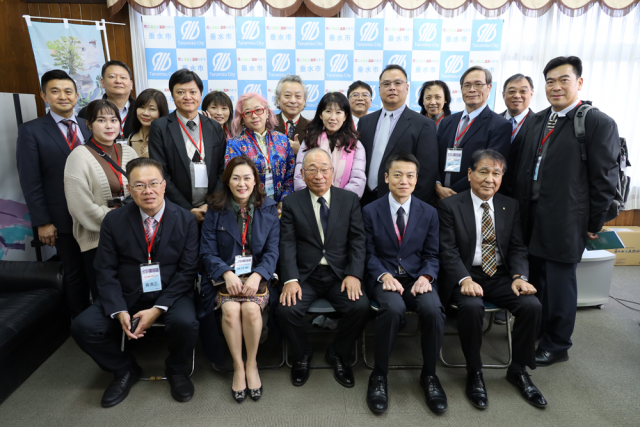 台北市PTA連合会の関係者が垂水市役所を訪問されました