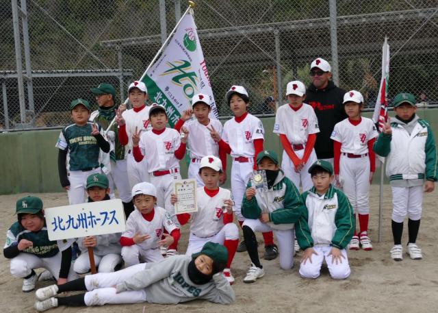 ヤング垂水ファイターズ小学部が準優勝の成績を収める