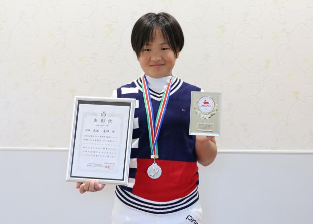 将来の夢はプロゴルファー全国大会への出場権獲得