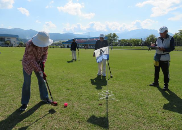 垂水市高齢者クラブ連合会総会・グラウンドゴルフ大会