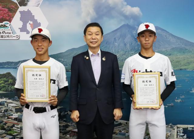 ヤング垂水ファイターズから九州・沖縄選抜チームに2名選出