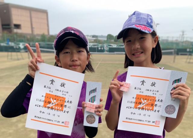 垂水キッズソフトテニススポーツ少年団が県大会で大活躍