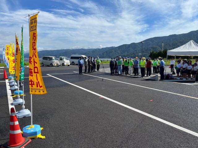 令和5年9月21日（木曜日）秋の全国交通安全運動出発式＆かかしコンテスト2