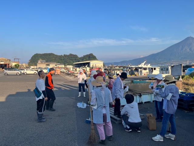 令和7年8月3日（日曜日）令和7年度錦江湾クリーンアップ作戦・夏の部1