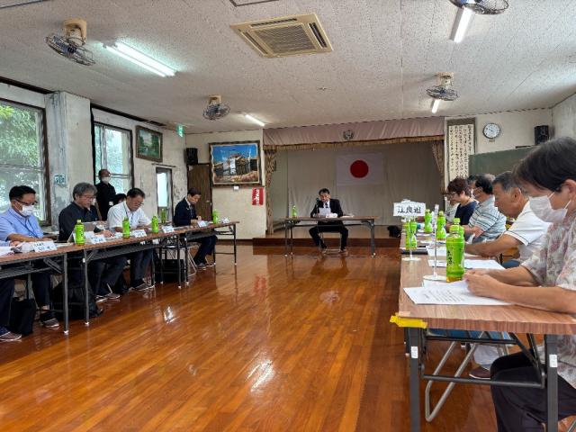 令和7年8月8日（金曜日）行政連絡会（柊原地区・協和地区）2