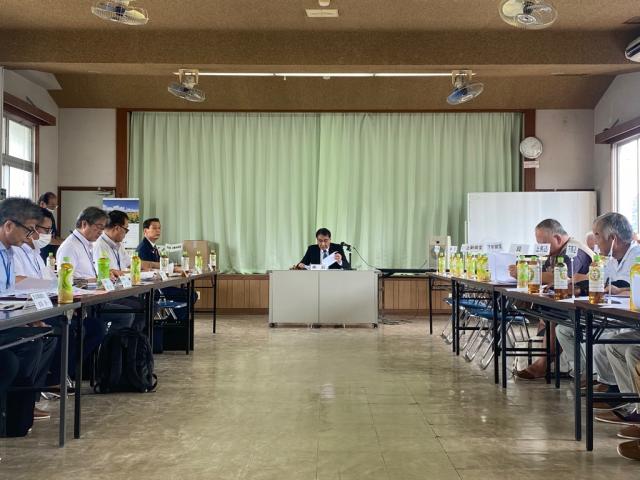 令和7年8月12日（火曜日）行政連絡会（牛根地区・水之上地区）1