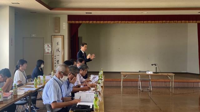 令和7年8月19日（火曜日）行政連絡会（新城地区・中央地区）1