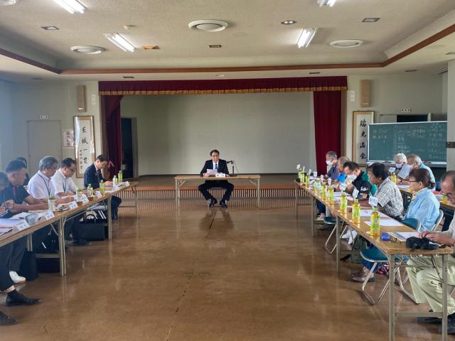 令和7年8月19日（火曜日）行政連絡会（新城地区・中央地区）2