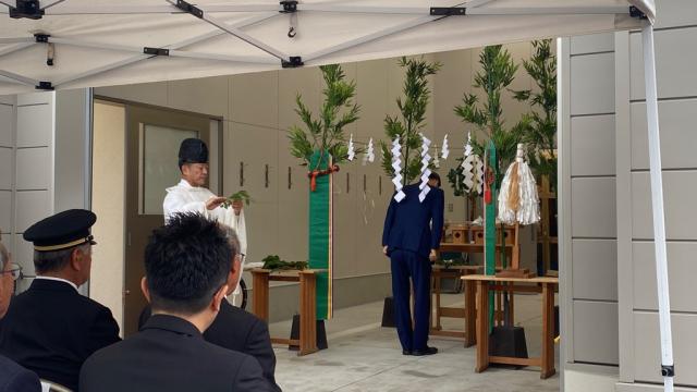 令和8年4月15日（水曜日)第一分団詰所完成式典2