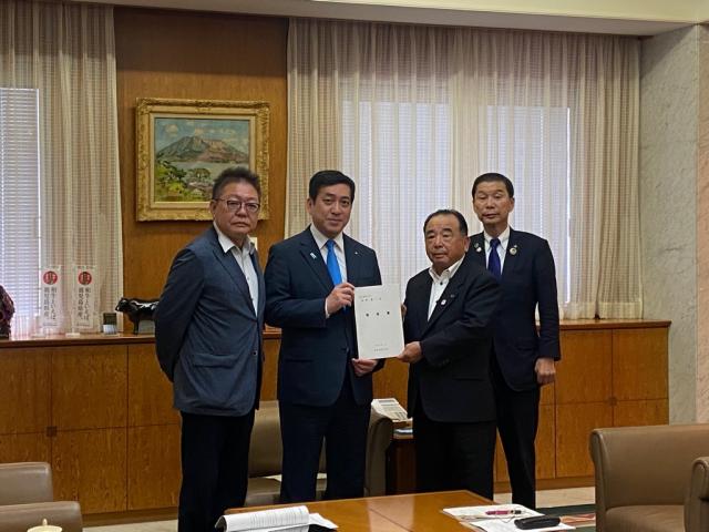 令和8年5月8日（金曜日)鹿児島県市長会による県知事への要望活動2