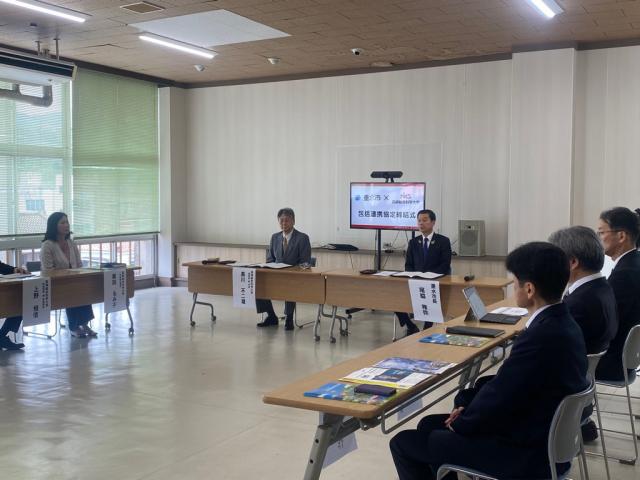 令8年6月29日（月曜日)長崎総合科学大学包括連携協定締結式3