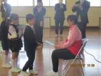 6年生を送る会1