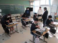 書き初め会1