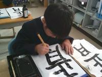 書き初め会2