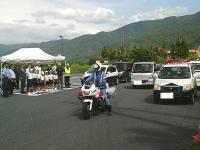 秋の全国交通安全運動出発式2